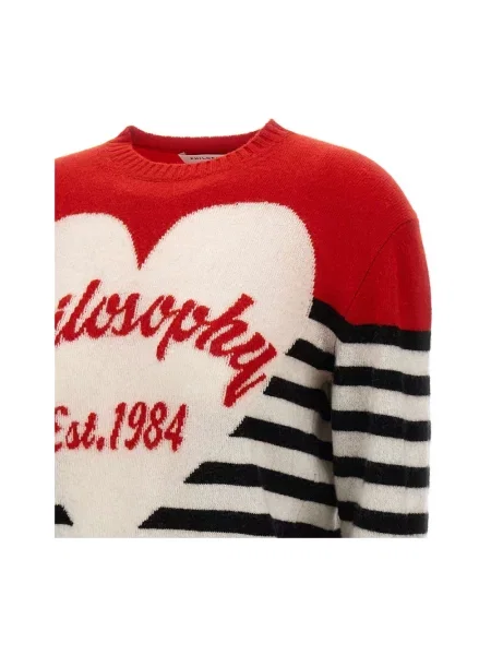 Sweter Philosophy Di Lorenzo Serafini wełniany
