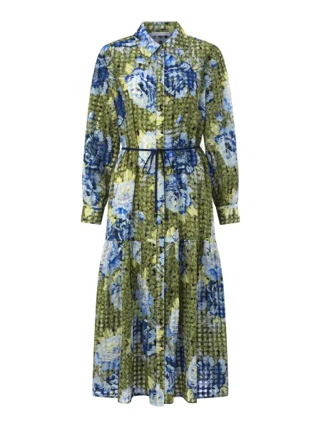 Rich & Royal Dolga srajca svetlo / svetlo zelena modra