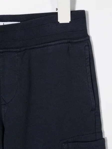 Spodnie dziecięce Stone Island niebieskie