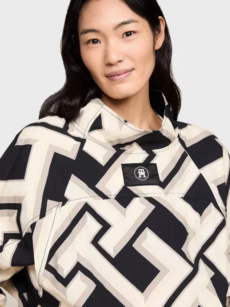 Анорак Tommy Hilfiger с принтом