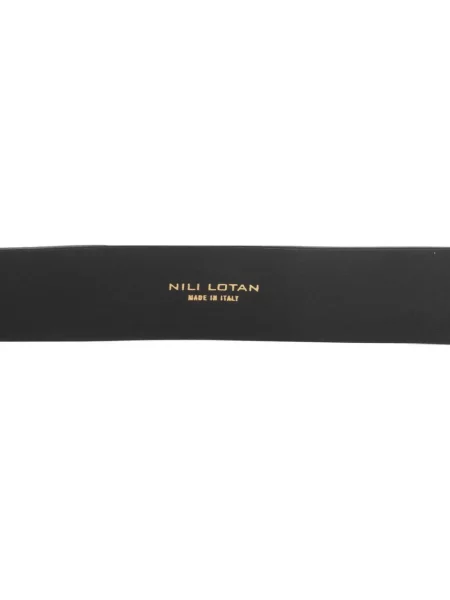 Curea Nili Lotan din piele negru