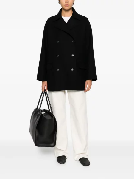 Palton The Row negru