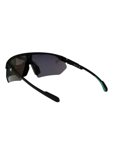 Papuci Adidas cu imprimeu geometric negru