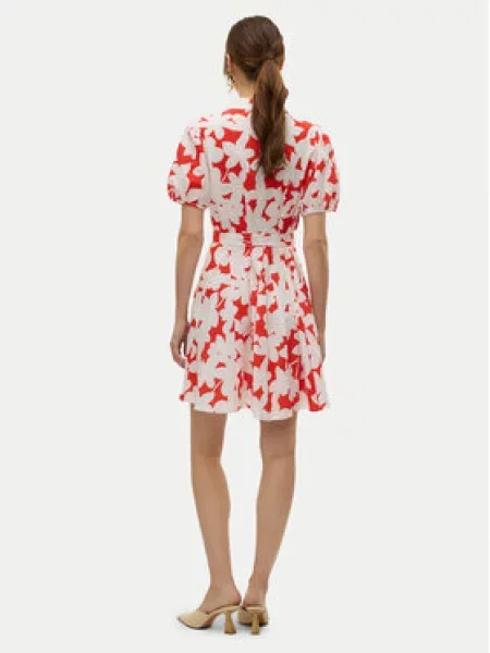 Vero Moda Košilové šaty Dicthe červená