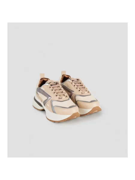 Sneakersy Alexander Smith skórzane beżowe