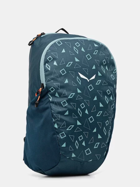 Однотонный маленький рюкзак Salewa зеленый