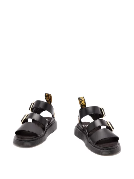 Sandale Dr. Martens din piele negru