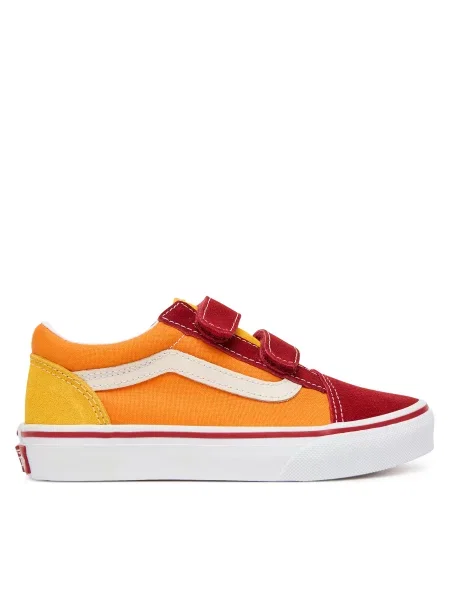 Tenis superge Vans Old Skool V Retro oranžna