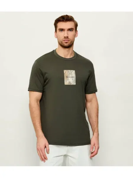 Armani Exchange Tricou verde