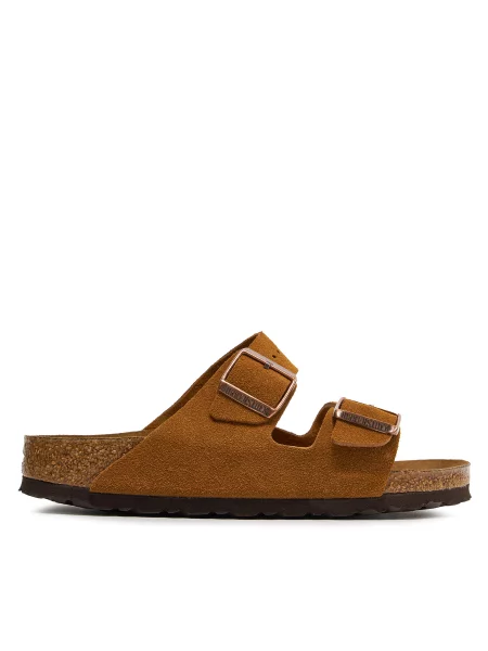 Сникърси Birkenstock Arizona Suede Leather Mink EUR 36 кафяво