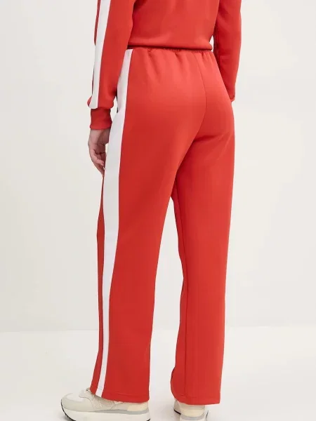 Puma pantaloni de trening femei rosu modelator alb