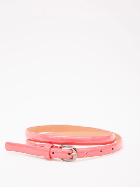 Ремень Ager с ремешками розовый