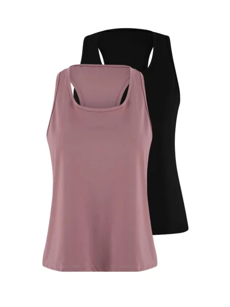 Trendyol Top roz pal negru