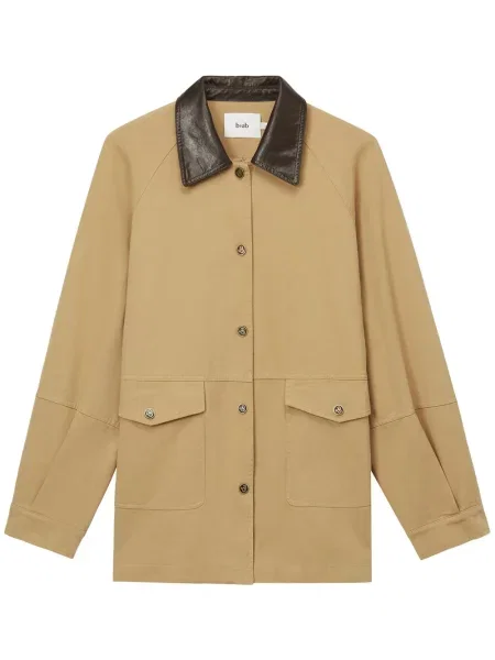 Kołnierzykowy płaszcz B+ab