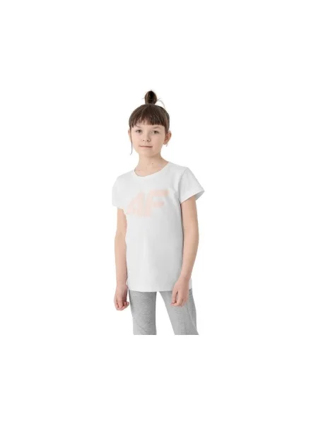 Tricou copii 4f alb