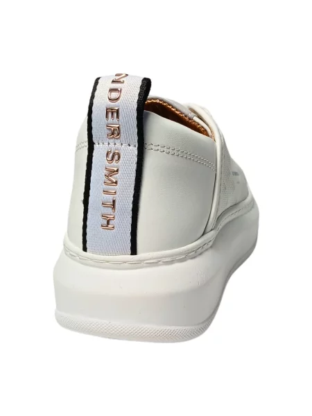 Sneakersy Alexander Smith białe