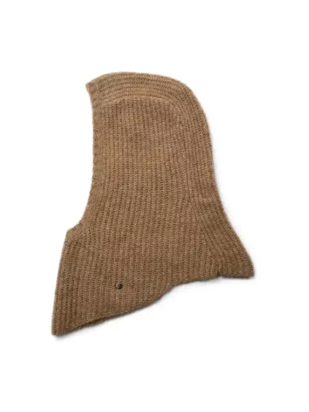 Czapka Mos Mosh wełniana brązowa