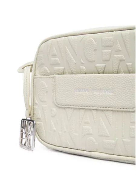 Kabelka Armani Exchange Krémová béžová