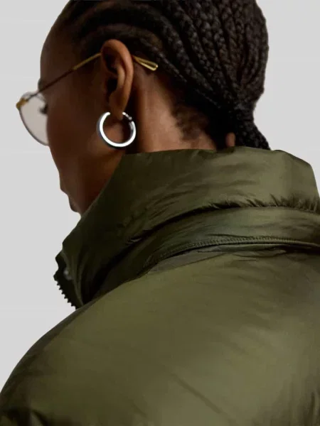 Kurtka puchowa z odpinanym kapturem Polo Ralph Lauren oliwkowa