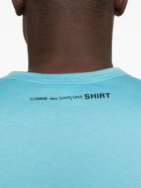 Rövid póló Comme Des Garçons Shirt kék