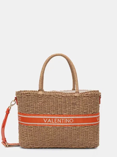 Valentino Bags torba plażowa BOHO beżowa
