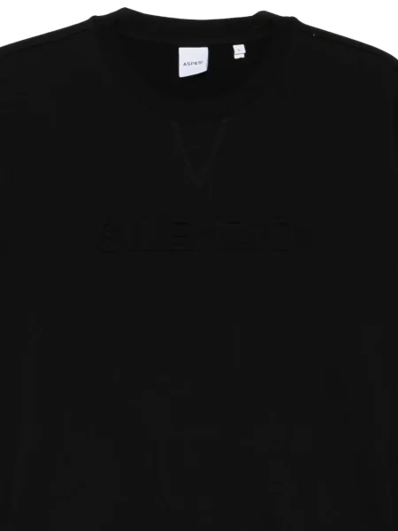 Hanorac crewneck Aspesi negru