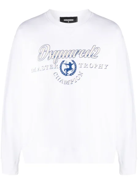 Hanorac Dsquared2 cu imagine alb