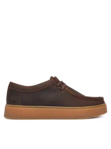 Clarks Nizki čevlji Boxbee Walla rjava