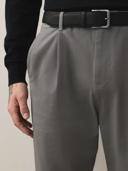 Next Pantaloni cutați deschis gri