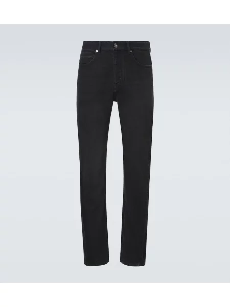 Jeansy straight leg Givenchy czarne
