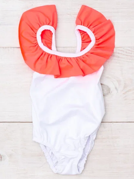 Дитячий Купальник Носи своє віскоза/резинка білий