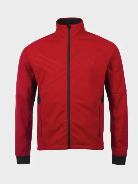 Kurtka do narciarstwa biegowego Halti Falun Softshell XCT czerwona