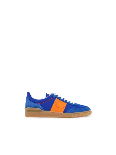 Sneakersy Valentino Garavani skórzane niebieskie