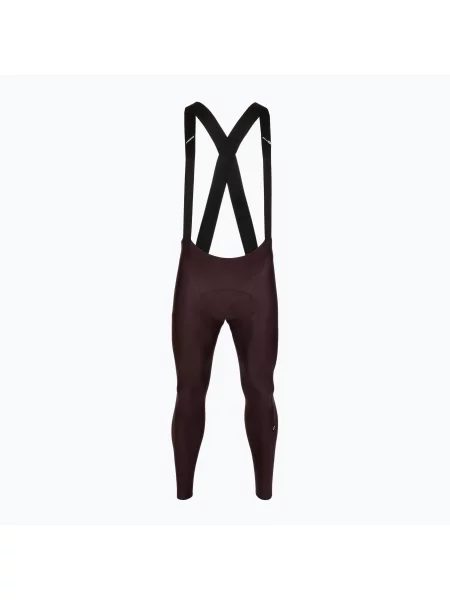 Pantaloni de ciclism pentru bărbați ASSOS Mille GT Bib Tights mulberry brown maro