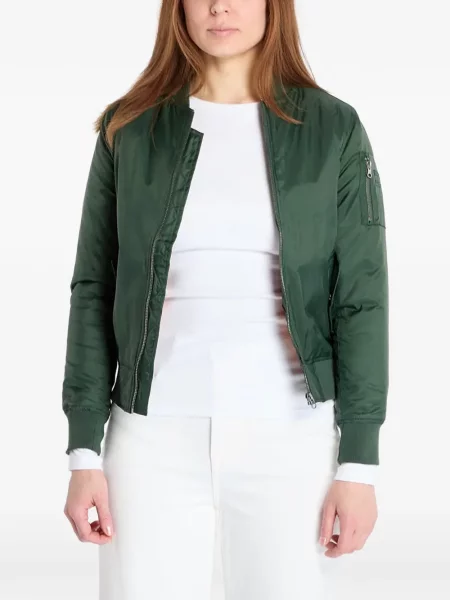 Geacă bomber Urban Classics verde