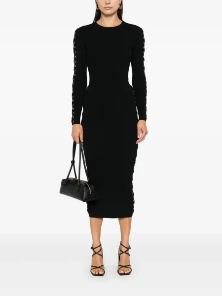 Sweter Michael Michael Kors z wełny merino czarny