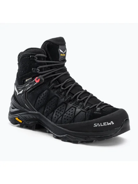 Дамски ботуши за трекинг Salewa Alp Trainer 2 Mid GTX black черно