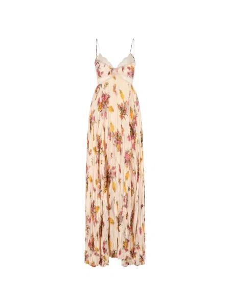 Rochie Blumarine cu model floral de costum