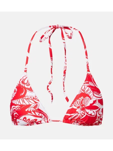 Top Melissa Odabash cu model floral alb