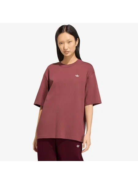 Tricou adidas Essentials Boyfriend T-shirt Quiet Crimson XS