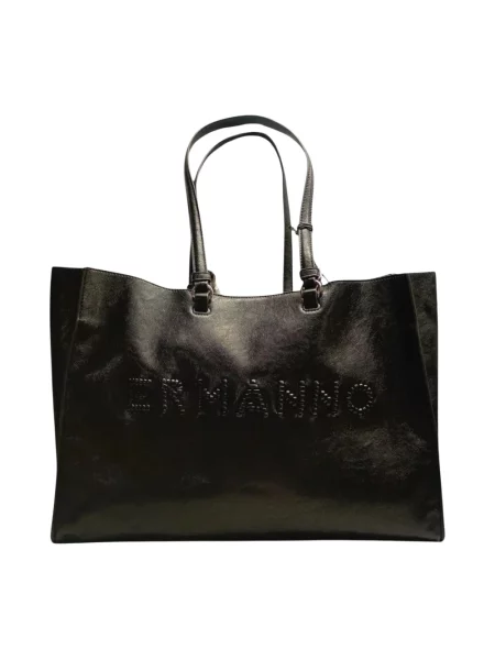 Shopperka Ermanno Scervino z logo czarna