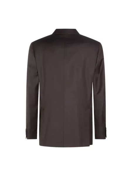 Costum Lardini cu două rânduri de nasturi maro