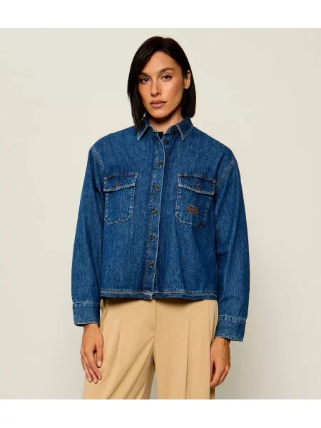Joop! Jeans De blugi cămașă Ude-Oh albastru