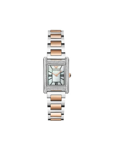 Hodinky Emporio Armani strieborná