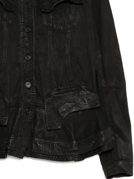 Kołnierzykowy kurtka Rundholz czarna