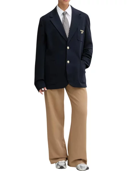 Tommy Jeans Długa Marynarka blau niebieska