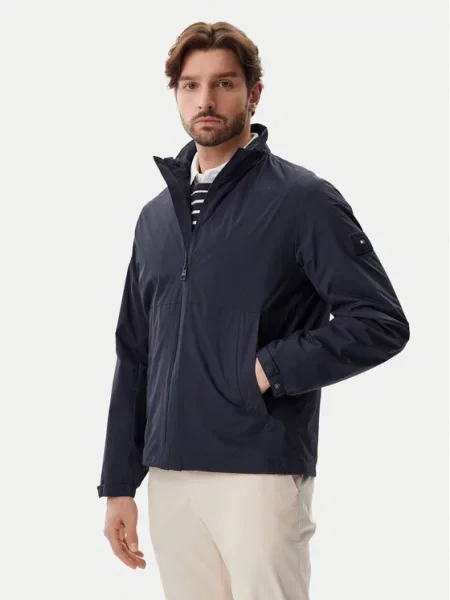 Prehodna jakna Tommy Hilfiger modra