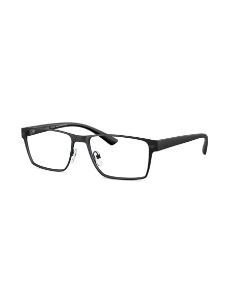 Ochelari de soare pătrați Emporio Armani negru