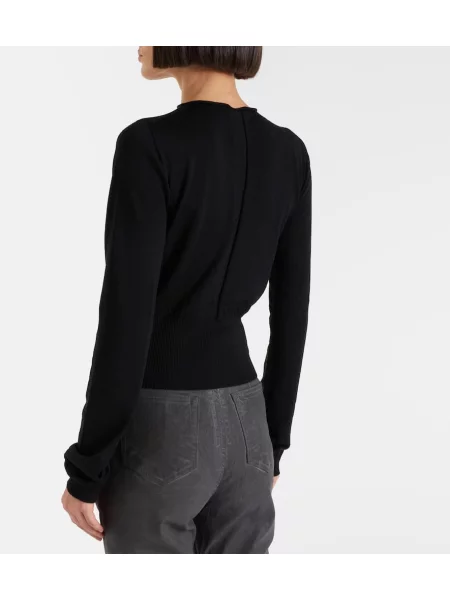 Pulover Rick Owens de lână negru