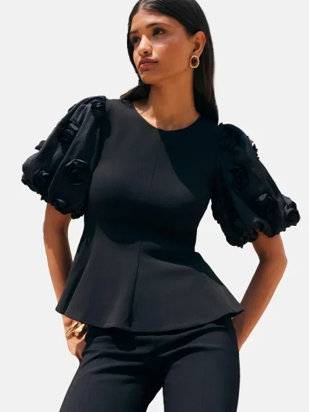 Friends Like These Bluză negru